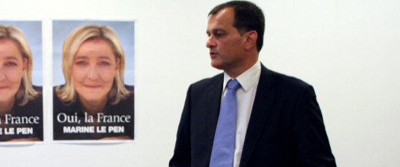 Le vice-président du FN, Louis Aliot, en tête au 1er tour à Perpignan