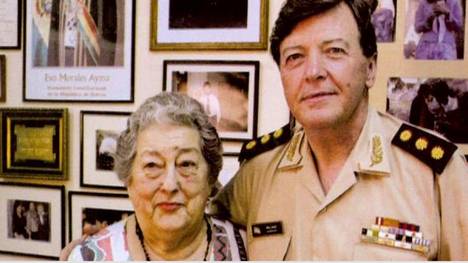 Hebe de Bonafini et César Milani