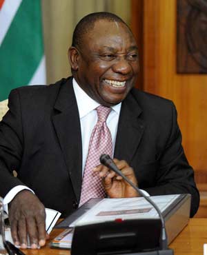Ramaphosa en 2013: arrivé où?