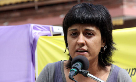 Ana Gabriel de la CUP, numéro deux au Parlement de Catalogne