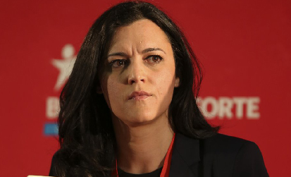 Marisa Matias, candidate du Bloco à la présidentielle du 24 janvier 2016