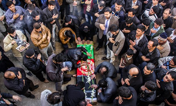 Funérailles à Mashad d’un soldat afghan tué en Syrie