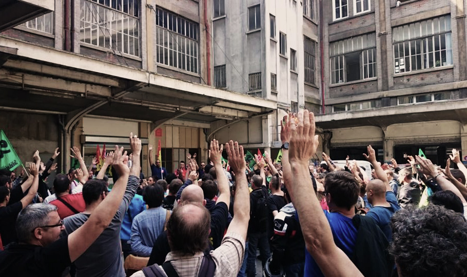 Assemblée générale à la gare d'Austerlitz, le 7 juin 2016