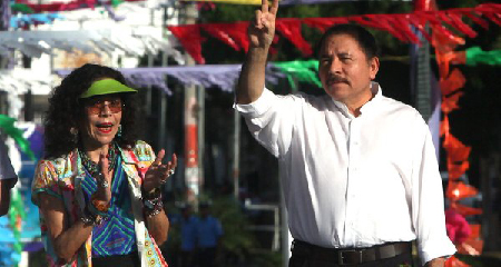 Rosario Murillo et Daniel Ortega