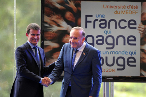 Valls et Gattaz